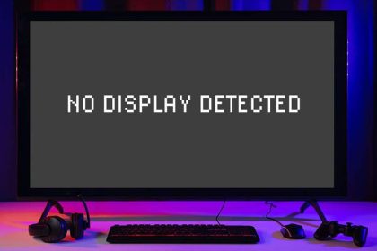 Monitor Tidak Menampilkan Gambar