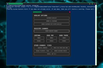 Windows 10 Debloater Gg